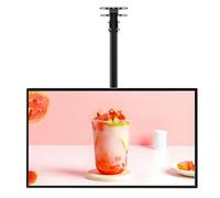 Caja de Luz LED Ultradelgada Con Marco a Presión,Cartelera Iluminada Pared Con Poste Telescópico,Tablero Menú Con Retroiluminación LED,Póster Publicitario 42inches(96.5 * 55.8cm