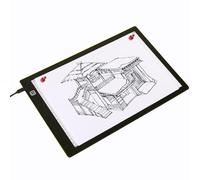 Caja de Luz Para Calcar,LED Light Tracing Pad,Dibujo Copiadora Escritorio Protección Ojos Diseño A4 Tacto Ligereza Ajustable Inteligente para el artista Cartón Hacer Sketch Diseño(profesional)