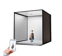 Caja de luz para Estudio fotográfico - Tienda de campaña con luz LED Regulable | Caja de Fotos de 40x40 cm | Accesorio de fotografía con Caja de luz fotográfica para fotógrafos Profesionales aficion