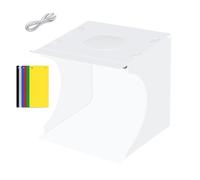 Caja de luz para fotos - Caja de luz plegable para estudio fotográfico | Caja de luz para fotos, pequeña cabina de fotos para juguetes, joyas, modelos, relojes, piezas de hardware, tazas de té
