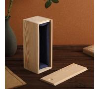 Caja de madera, 20 x 10 x 8 cm, cajas de recuerdo de almacenamiento, caja de bautizo de boda, cajas de Nochebuena para personalización con pintura, corte de papel(1)