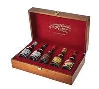 Caja de madera Colección Vinagre Balsámico de Modena Giuseppe Giusti 100 ml x 5
