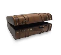 Caja de madera ideal como regalos de boda para los regalos de dinero de la novia y el novio - boda cofre del tesoro, los niños cofre del tesoro - 390 x 240 x 150 mm