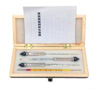 Caja de madera Medidor de Alcohol Meter BAIJIU Medidor Tester para Mediciones Precisas