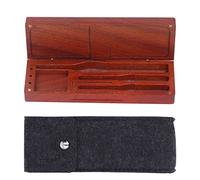 Caja de madera para almacenamiento de soldador, organizador portátil compacto mecanizado CNC de madera de pino de primera calidad para soldador eléctrico, accesorios de
