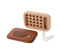 Caja de Madera para Guardar Dientes de Leche, Recuerdo Infantil | Interior Espacioso, Diseño Decorativo y Acabado Bonito, para Conservar el Primer Diente Cabello del Ñiño