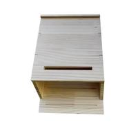 Caja de madera para murciélagos, hábitat resistente a la intemperie, 29 x 19 x 7 cm, caja de anidación de murciélagos, para todas las estaciones, jardín, balcón, patio trasero, árbol, patio al aire