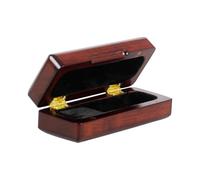 Caja de madera para saxofón, boquilla, caja de almacenamiento, fácil de llevar