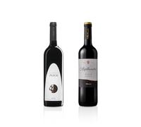 Caja de madera Premium Ysios 2015 D.O.Ca Rioja Vino - 750 ml + Azpilicueta Crianza D.O.Ca Rioja Vino - 750 ml