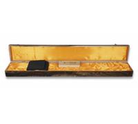 Caja de madera tole10 imperial para katanas, tamaño 120 x 16 x 13 cm