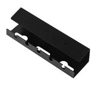 Caja de malla sin taladrar, soporte para cables de datos, bandeja organizadora de cables debajo del escritorio, estante de gestión de cables de oficina debajo de la mesa, estante de almacenamiento