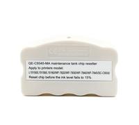 Caja de Mantenimiento C9345, depósito de Tinta Residual, reiniciador de Chip for impresoras Epson WF-7820, 7830, 7840, 7845, 7310, L15150, L15158, L15160, D500 y D570(with Battery)