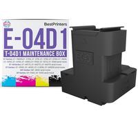 Caja de mantenimiento T04D1 para impresoras Epson EcoTank, Workforce y XP | Compatible con ET-3750 ET-4850, 4750 ET-4760 ET-3850 ET15000 WF-2860 (T04D100 | E-04D1) | Pieza compatible | Fácil reemplazo