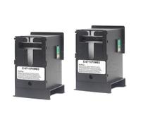 Caja de mantenimiento T6711 E-6711 para varias impresoras, incluidas WF 7610 7620 7720 7110 7210 7510 7615 7710 7715 3010 3520 3530 3540 3620 3640(2 pcs)