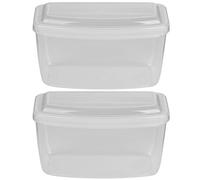 Caja de máscara de Buceo, 2pcs 18.3x9x9.8cm PP Gastas de plástico Caja de Almacenamiento de Gafas a Prueba de Polvo para bucear contenedor de Equipos de Snorkel