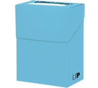 Caja de mazo para cartas new solid ultra pro azul claro 85 cartas