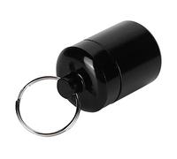 Caja de Medicinas a Prueba de Agua, Caja de Pastillas de Bolsillo Pequeña Y Liviana para Sauna de Piscina(Negro)