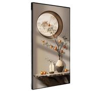 Caja De Medidor EléCtrico, Pintura Decorativa, Tapa De DistribucióN Oculta, Montaje En Pared para Interruptor De Panel EléCtrico, Fusible, Interruptor(A,55 * 45cm)