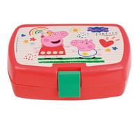 Caja de merienda para niños Jemini Peppa Pig 17x6,5x13,5 cm