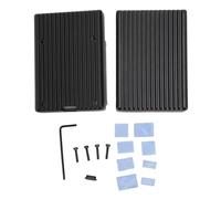 Caja de Metal para 5 Carcasa Protectora de aleación de Aluminio con Junta de disipador de Calor Soporte de múltiples Puertos Compatible con 5 2GB 4GB 8GB