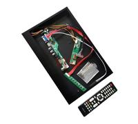 Caja De Metal + Placa Controladora De TV Analógica Compatible con LP154W02 LP154WE2 VGA AV USB HDMI Compatible con 15,4 "1680 * 1050 Kit DIY 30 Pines LVDS 1CCFL Accesorios(LP154W02-TL10 x Case)