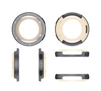 Caja de metal robusta y elegante diseñada para Amazfit Active 2 Sapphire Edition que asegura tu reloj con estilo (gris oscuro)