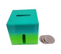 Caja de monedas de separación de colores para pájaros, loros, entretenimiento, para ejercicio mental y vinculación, herramienta de entrenamiento inteligente