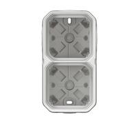 Caja de montaje doble con paso NUEVO PLEXO 55 069690L