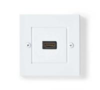 Caja de montaje en pared Nedis CVGB34950WT HDMI 2.0 4K empotrada 10 cm