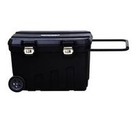 STANLEY Arcón de Transporte Mediano, Caja de herramientas, Capacidad de 91L, con Ruedas, Fabricado con cierres Metalálicos, Dimensiones 76,8 x 49 x 47,6 cm, 1-92-978