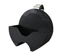 Caja de montaje, soporte de ahorro de espacio, 7 x 6,5 x 2,8 cm, organizador de almacenamiento para coche, estuche de latas de inmersión, visera ligera, para viajes, viajes por carretera