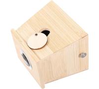Caja de Moxibustión Portátil Color Caqui de Madera y Metal