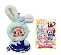 Caja de muñecas en Miniatura Baby Three Bunny Series, Adorno de Peluche, Bolsa Colgante, Figura de acción de Vinilo, Caja misteriosa, Amuleto de Animales Blandos coleccionables Kawaii 1 de 6