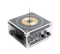 Caja de música Bluetooth, caja de música Bluetooth en forma de disco con arco largo y modo dual de música Bluetooth, un gran regalo para los entusiastas de la tecnología