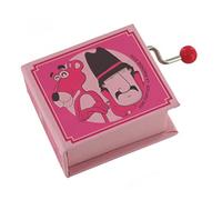 Caja de música/caja musical de manivela de cartón decorado en forma de libro con mecanismo musical de 18 notas - La pantera rosa - Tema principal (Henri Mancini)