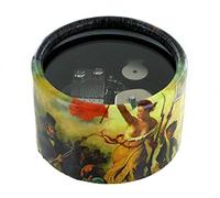 Caja de música/Caja Musical pisapapeles de cartón Reforzado sobre el Tema de la Marsellesa con Mecanismo Musical de Resorte de 18 Notas - La Marseillaise - La Marsellesa (Rouget de Lisle)