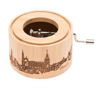 Caja de música con la melodía de una pequeña música nocturna, diseño de Dresde