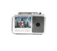 Caja de música creativa con luz luminosa y modos ajustables, escena de alce de Papá Noel pintada a mano, adorno navideño para regalos festivos de decoración del hogar (muñeco de nieve)