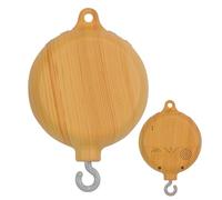 Caja de música de grano de madera móvil - Canciones Melodías Sala de niños Music Windmble móvil con 35 canciones, niños Music Box Spinner Experience Musical Underhal Rotary Music Box Habitación de