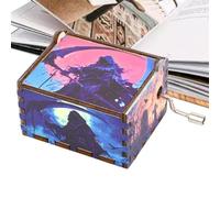 Caja de Música de Madera, Caja de Música de Halloween | Pequeñas cajas de Música de Madera,This is Halloween Tune, Caja de Música Única La Extraña Navidad del Señor Jack para Navidad y Acción de