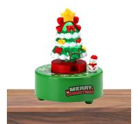 Caja de música de Navidad - Caja de música bellamente diseñada, melodías navideñas clásicas | Incluye elementos decorativos de calidad constructiva, ideales para celebrar las fiestas navideñas creando