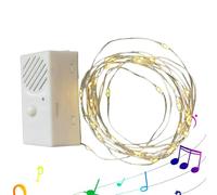 Caja de música de Navidad, colores brillantes, luces LED de colores, caja de música de canción de Navidad con luces LED de color, exquisita caja de música de decoración navideña para Navidad,
