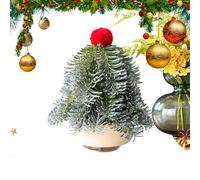 Caja De Música Navideña Giratoria - Caja Giratoria De Madera De PE, Figura De Árbol Navideño De 16x17x8,5 Cm, Adorńo Decorativo Musical | Niños Niñas Niños Hija Hijo Hermana Nieta Mamá Papá Mujeres Ab