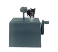Caja De Música Para Gato | Suministros Animales, Juguetes de sonido giratorios, Caja De Música Manivela Manual Felina,Juguetes Giratorios Musicales Interactivos, Accesorio Para Gatos De Todos Los