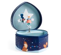 Caja de Música Patinador de Djeco - Con figura giratoria y cajón para tesoros