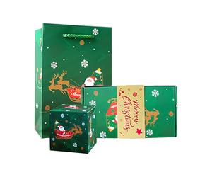 Caja De Navidad Rebotadora Plegable,Caja Favor Navideña Plegable DIY para Dinero | Suministros Navideños Para Padres Maestros Planificadores De Fiestas,Fiestas Navideñas Planificadores Familiares Amig