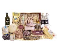 Caja de Navidad The Best 2 - Salumificio Artigianale Gombitelli - Colección de regalos de Navidad 2017 - Toscane Italia