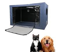 Caja de nebulización para cachorros, caja de terapia de oxígeno para perros y gatos para tratamiento de respiración de tos de mascotas, caja nebulizadora de gatitos, incubadora de vivero de