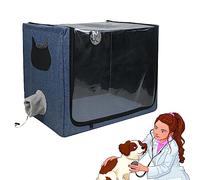 Caja de nebulización para cachorros para terapia de oxígeno para perros y gatos, incubadora de atomización de mascotas, tratamiento de respiración para tos y problemas respiratorios