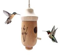 Caja de Nido de humbris al Aire Libre - Caja de Nido de Colibris, Nido de Madera | Nido en Colibris, Sala de anidación en Colibris, cabaña en Colibris para la casa, el jardín y el Exterior